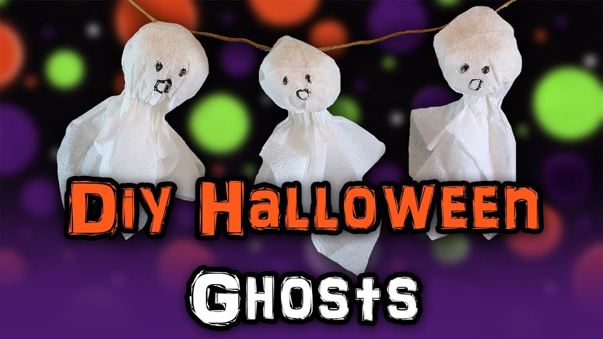Diy Halloween Ghosts Decorate A Hamster Cage Video Dailymotion