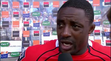 Racing-Toulouse: Interview Yannick Nyanga (TLS) - J6 - Saison 2014/2015