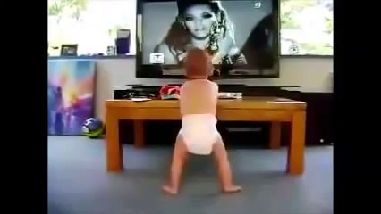 Funy amazing baby dance top of the world boy's