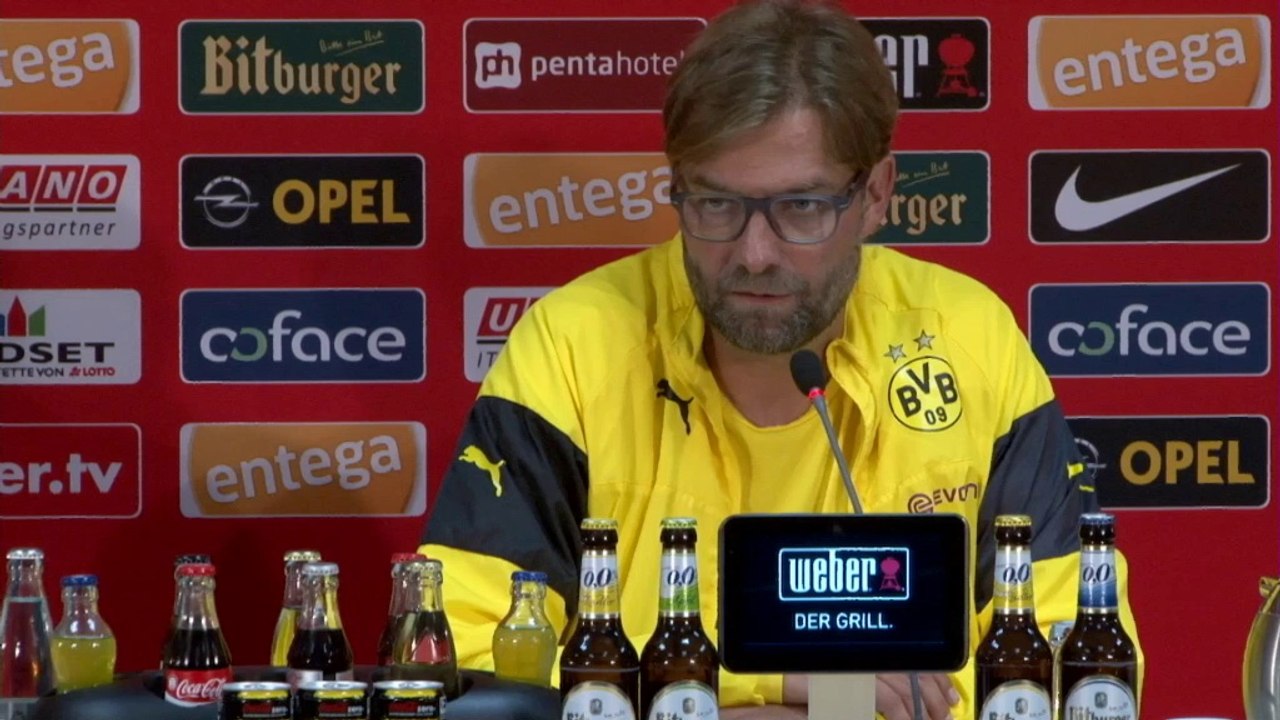 Klopp mürrisch: "hab keinen eingeteilt"