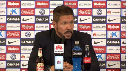 Diego Simeone explica el cambio de Griezmann