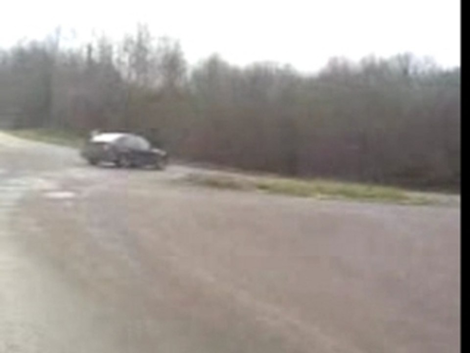 BMW  Pneu explosion