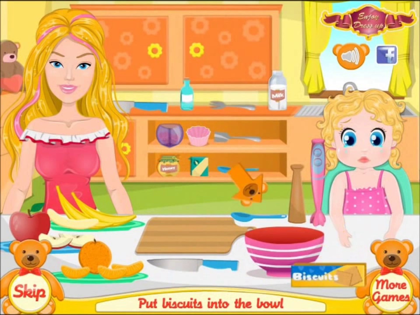 Barbie cooking games play online sale