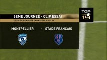 Montpellier-Stade Français: Essai de pénalité (MON) - J6 - Saison 2014/2015