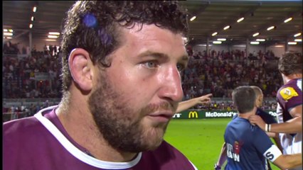 La Rochelle-Bordeaux: Interview Clément Maynadier (BOR) - J6 - Saison 2014/2015