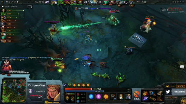 Na'Vi.US vs NoT Game 2 - Dota 2 Champions League @DotaCapitalist & @NahazDota