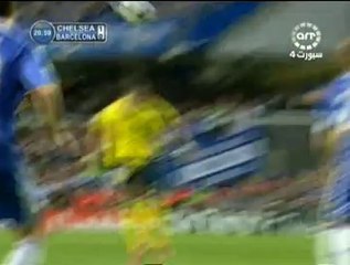 تشيلسي 1-1 برشلونة الشوط الاول