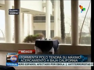 Entra "Polo" a la Baja California; desaparecen 3 personas en Acapulco