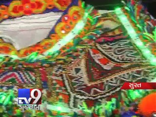 Surat gears-up for nine-day revelry with 'Electric Chaniya Choli' - Tv9 Gujarati
