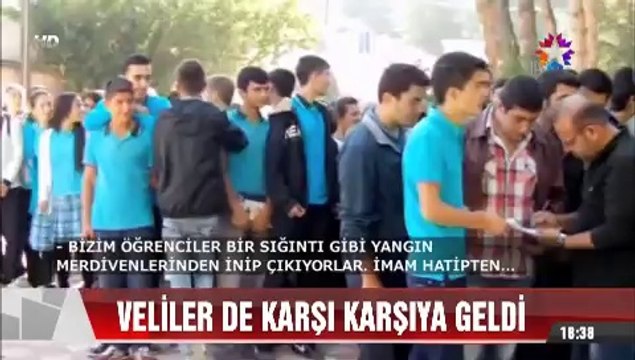 Rize'de okulun yarısı İmam hatip yapılınca veliler birbirine girdi