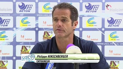 USCL - Clermont : Conférence de presse des entraîneurs (J07 S14/15)