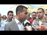 Napoli - Di Maio visita EavBus e critica Renzi su scelta Violante -2- (20.09.14)