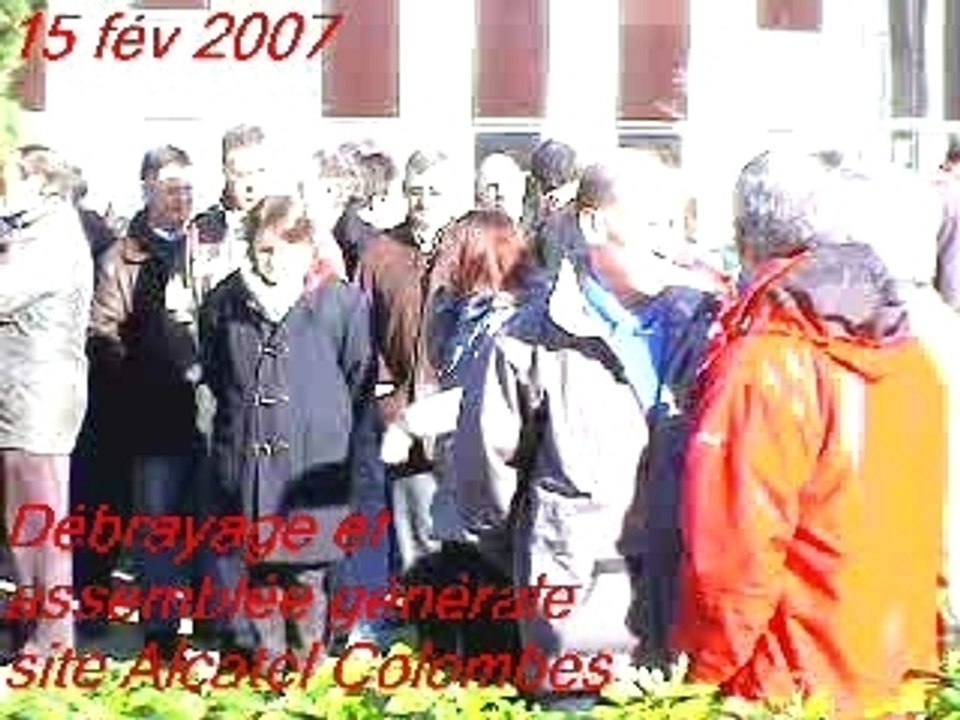 Alcatel colombes 15 fév 2007