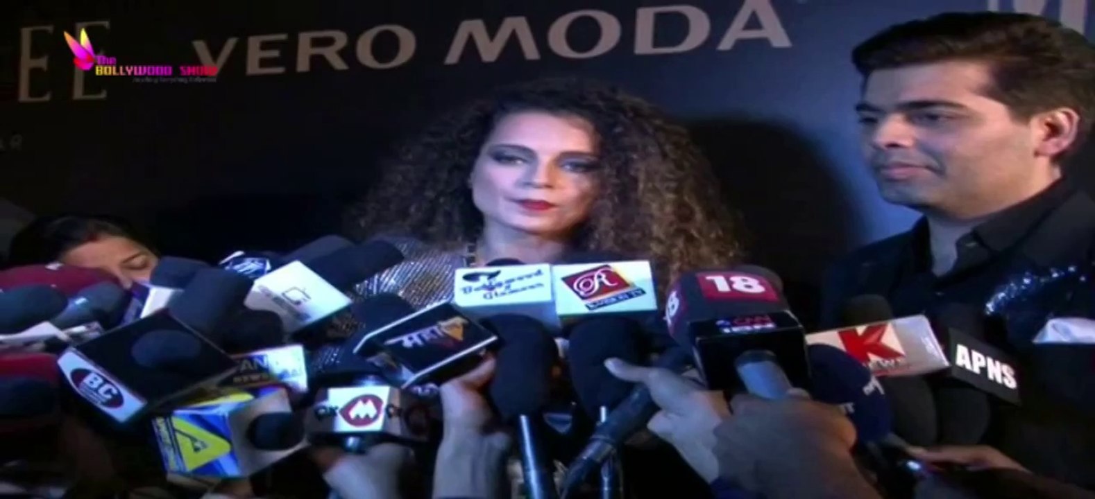 Kangana Ranaut on The Ramp for Karan Johar & Gauri Khan Off It !