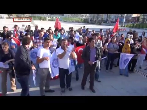 İşçiler ayağa kalktı!