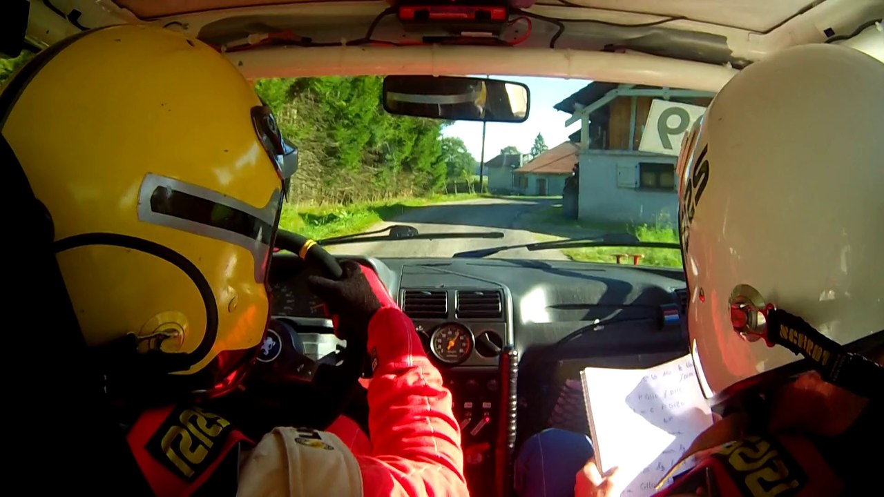 rallye vosgiens 2014 es5 ANTOINE CHIPEAUX 205 f2012