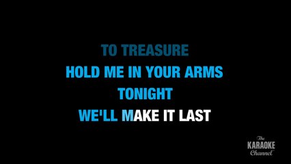 Hold Me in the Style of _Whitney Houston & Teddy Pendergrass_ with lyrics (no lead vocal)