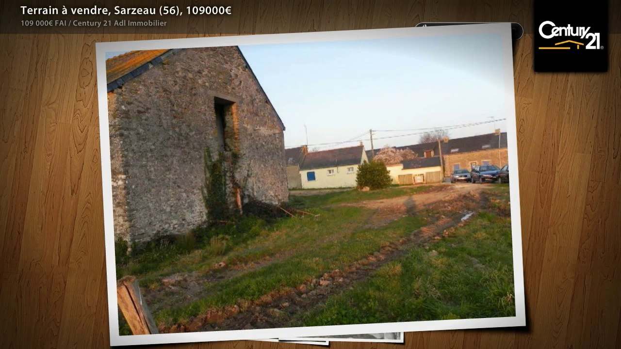 Terrain à vendre, Sarzeau (56), 109000€