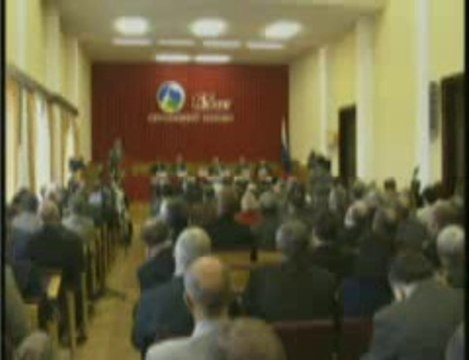 Спикер Совета Федерации Миронов в Мурманске (ГТРК Мурман, 2003)