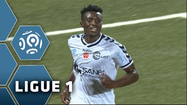 But Benjamin MOUKANDJO (72ème) / FC Lorient - Stade de Reims (0-1) - (FCL - SdR) / 2014-15