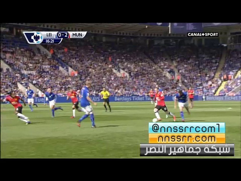 هدف #دي_ماريا لصالح #مانشيستر_يونايتد 2-0 #ليستر_سيتي