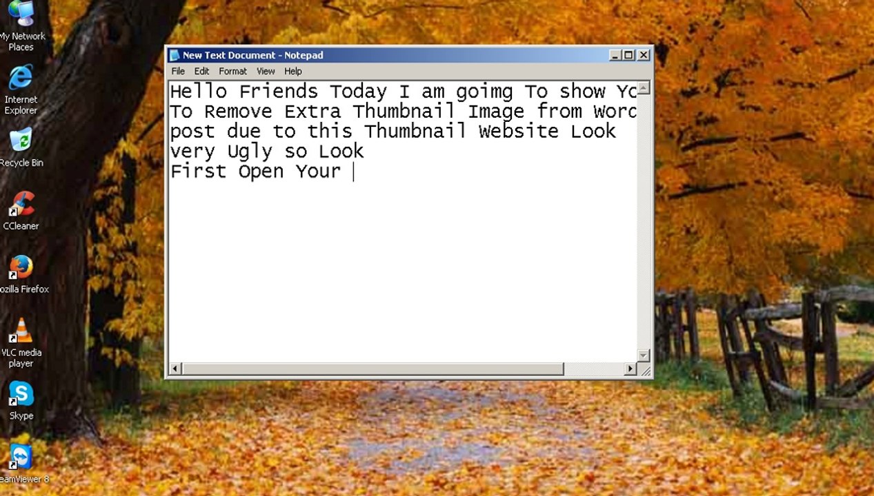 How To Remove Double Post Thumbnail image from WordPress Post