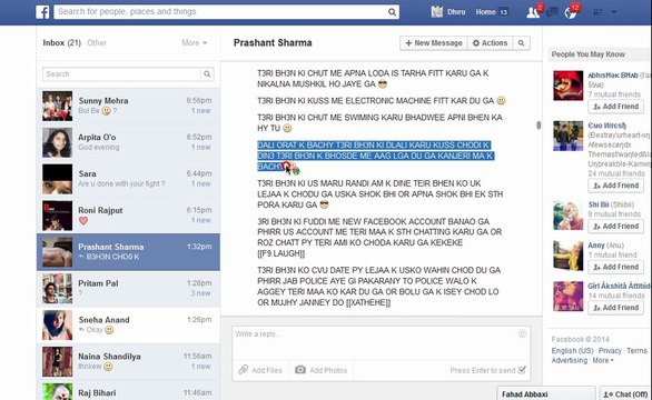 #PRASHANT SHARMA ;P LOADER PROVED :D Or Khud Ko Bol Rha Hai Ki Jeet Gya Aise Jeetega :P Aukaad Hai Teri Jeetne Ki ;P Chutiye Ab Sharam Se Muh Mat Chupana Apna ;D Lowde