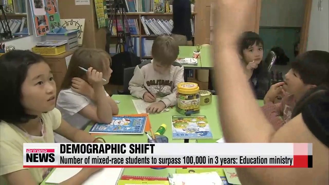Number of mixed-race students to surpass 100,000 in 3 years Education ministry