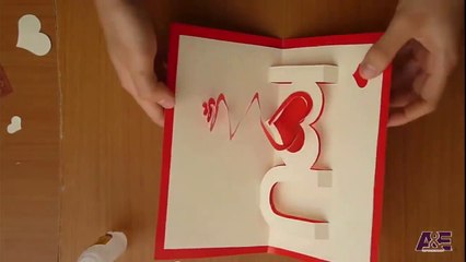 I Love U Pop Up Card Tutorial