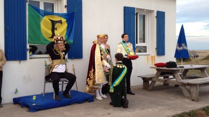 Le couronnement du vice-roi des Glénan