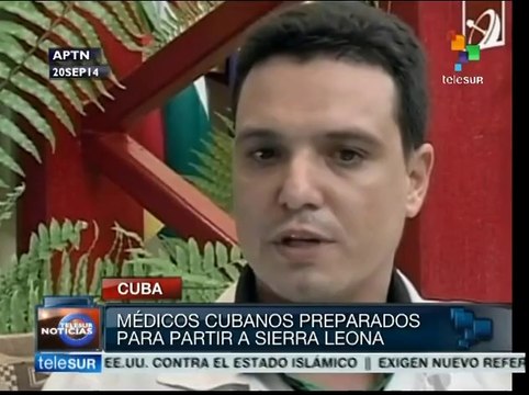 Médicos cubanos viajarán a Sierra Leona para combatir el ébola