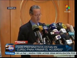 Gobierno y opositores llegan a un acuerdo de paz para Yemen