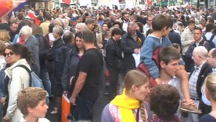 Manifestation soutien Chrétiens d'Orient Paris JJGAUMET