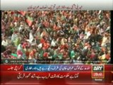 Shah Mehmood Qureshi Addresses Supporters at PTI Rally