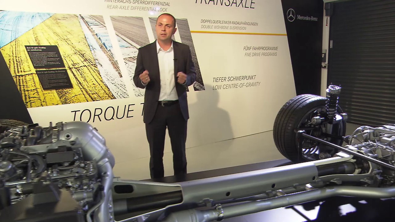 Das dynamische Fahrwerk des Mercedes-AMG GT