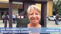 Les socialistes varois fêtent la rose à Correns: Mireille Peirano