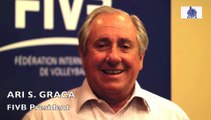 FIVB President, Ary S. Garca, about Men's World Championship and technology improvements in volleyball