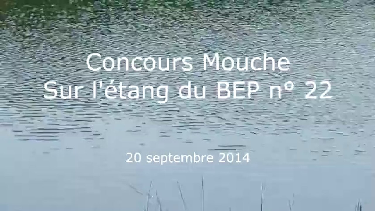 Pêche mouche - Concours mouche sur le BEP22 - Septembre 2014