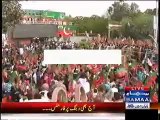 Reporting of PTI Jalsa at Karachi