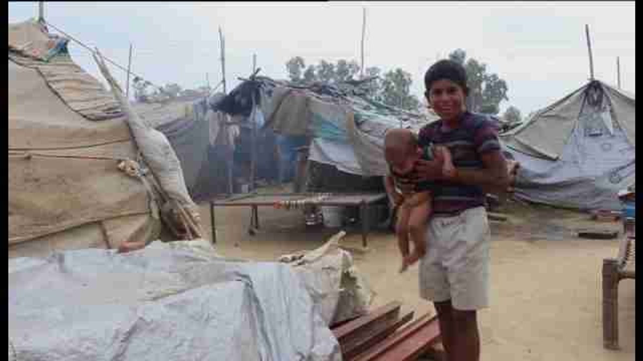 "Refugiados" en su propia tierra