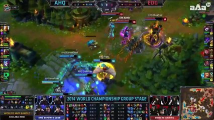 S4WC Day 4 - EDG vs ahq - Group A - League of Legends