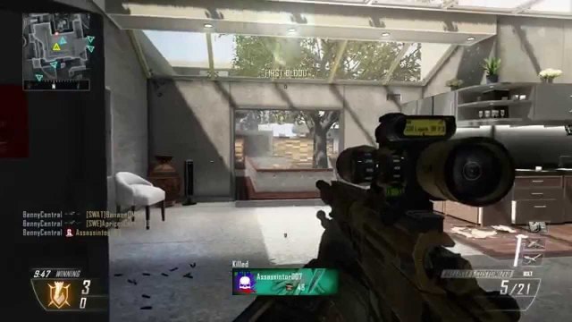HOLY MOLY I Hit A Triple!!!!! Call of Duty Black Ops 2 Sniping