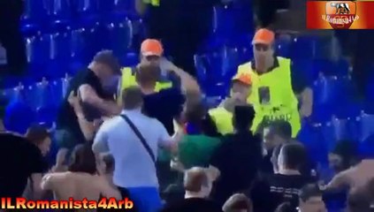 شغب الجماهير الروسية في الأولمبيكو 17 سبتمبر 2014