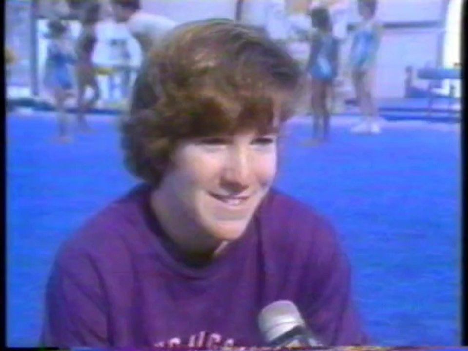WTVT student gymnasts 1986