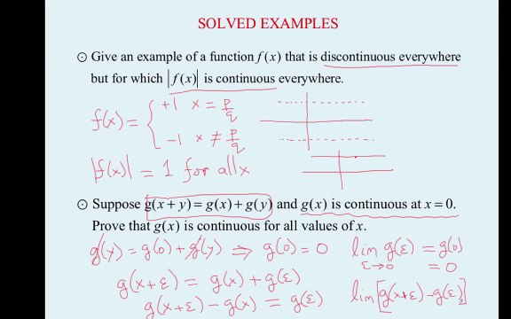 Calculus-Lecture 5: Continuous Functions ( Pervez Hoodbhoy )