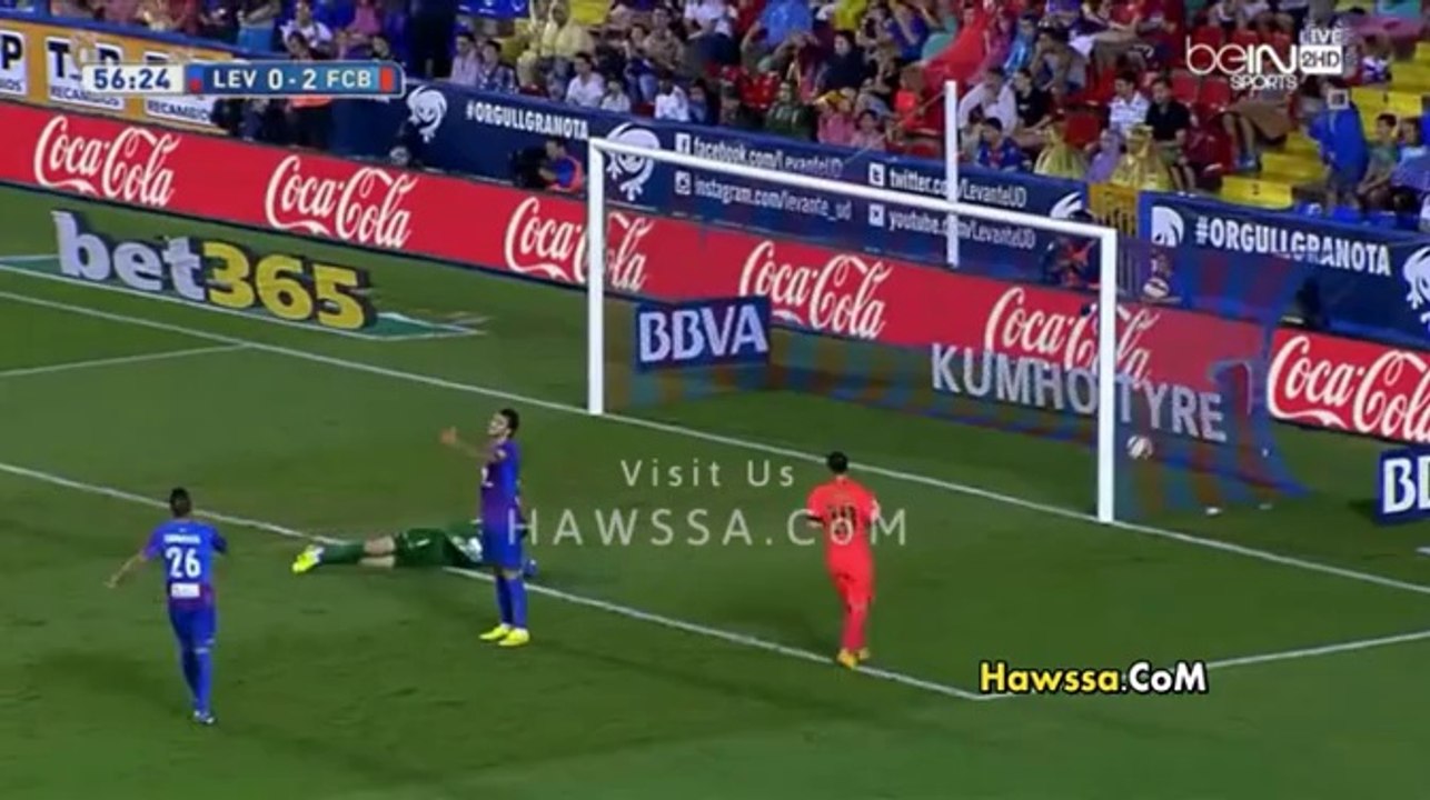 اهداف مباراة ليفانتي 0 - 5 برشلونه في الدور الاسباني | تعليق يوسف سيف