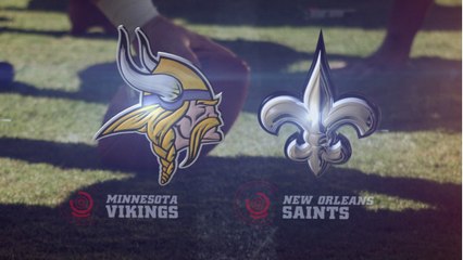 Week 3: Vikings vs. Saints