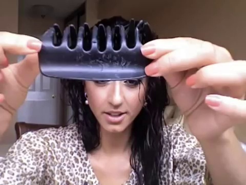 Straight hairs with volume
