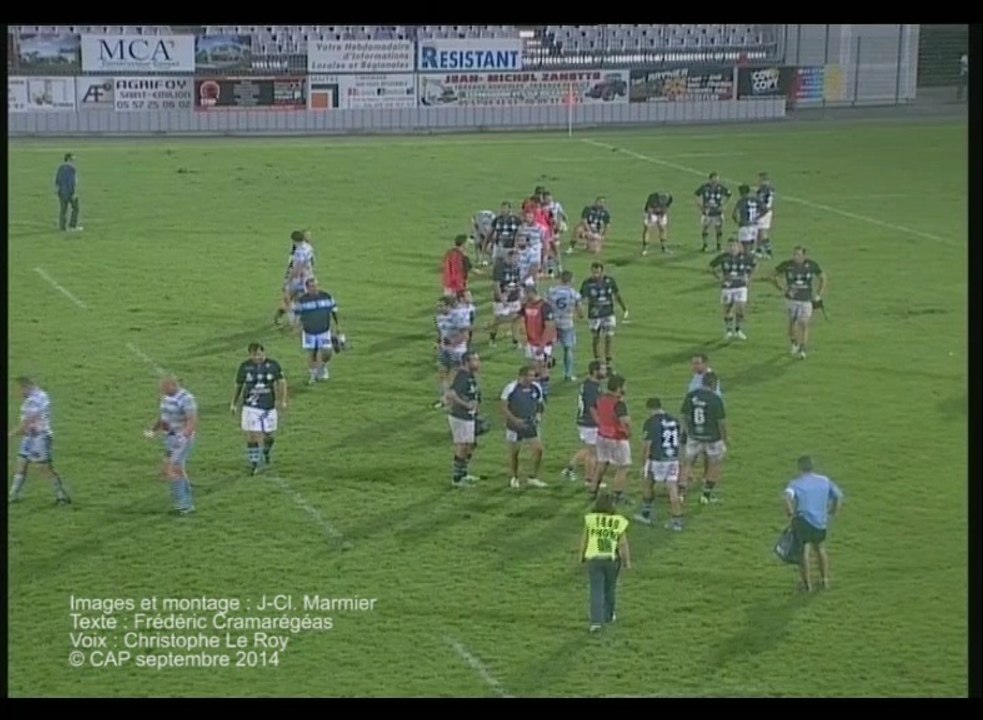 Résumé du match Libourne vs CAP samedi 20 septembre 2014