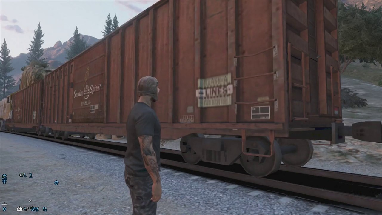GTA 5 - Train Detach Glitch!